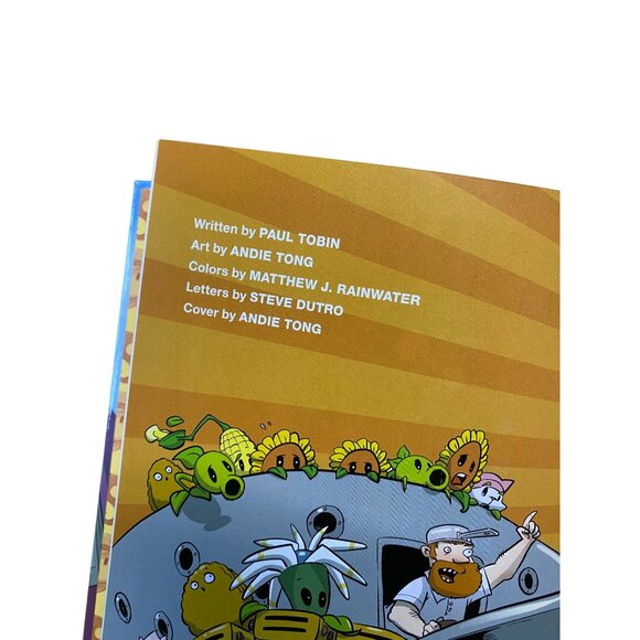 Plants Vs. Zombies Hardcover Graphic Novels Book Lot Of 3 Paul Tobin - Picture 5 of 16